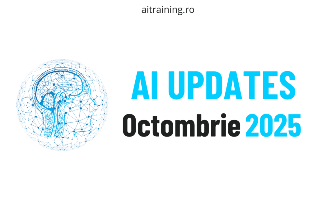 Știri AI Octombrie 2025: OpenAI Atlas, Claude 4.5, Parteneriat AMD